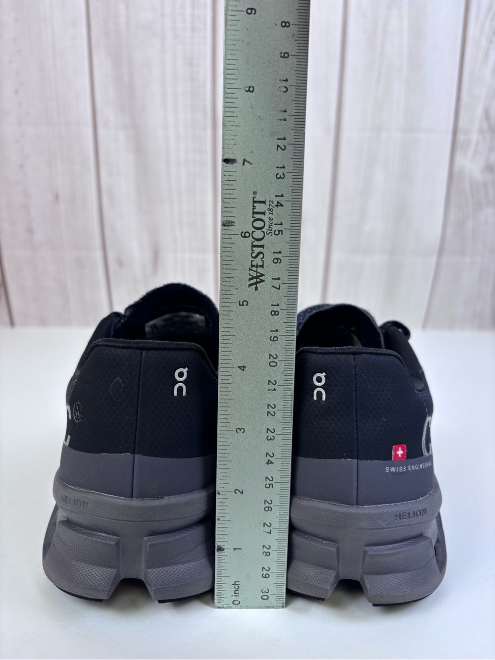 On Running Cloudmonster Shoes Women's Athletic Running Sneakers Black Size 10 - Picture 14 of 14